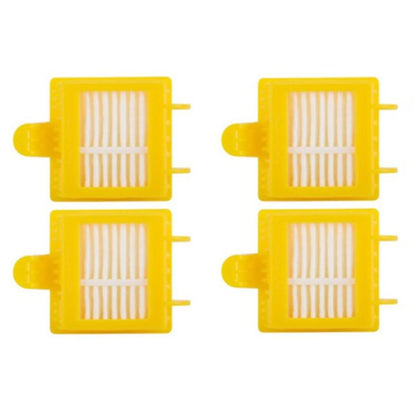 For IRobot Roomba 700/780 Series Sweeping Robot Accessories 4 HEPA Filter +2 Side Brush +1pair Main Brush, 8pcs /Set
