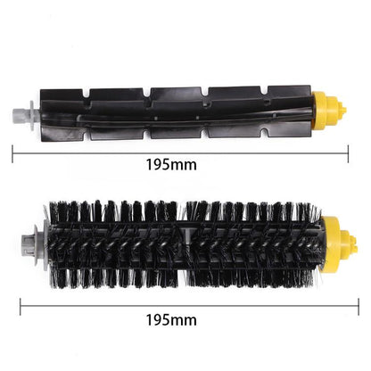 For IRobot Roomba 700/780 Series Sweeping Robot Accessories 4 HEPA Filter +2 Side Brush +1pair Main Brush, 8pcs /Set