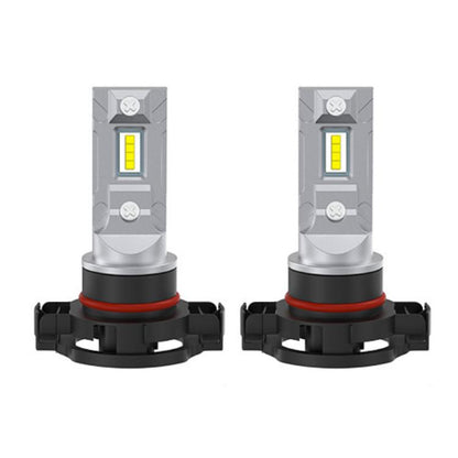 2pcs Mini 1:1 Direct Plug Car LED Headlight Bulb, H1, H3, H7, H11, 9005, 9006, H16, P13W, 9012