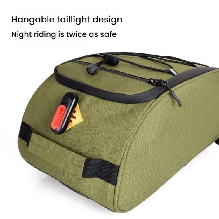 BELIROW Bicycle Rack Tail Bag Folding Bike Quick Release Pannier Bag