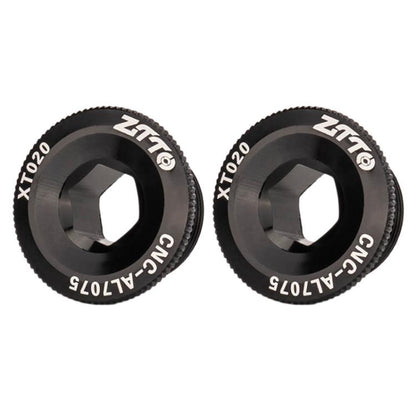 2pcs ZTTO Bicycle Aluminum Alloy Crank Cover Mountain Bike Crank Screws, M18 Black, M18 Red, M18 Blue, M19 Black, M19 Red, M19 Blue, M20 Black, M20 Red, M20 Blue
