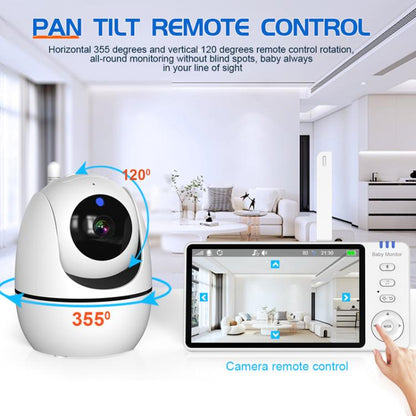 5 inch 1080P HD Baby Watcher Baby Monitor Camera, US Plug, EU Plug, UK Plug, AU Plug
