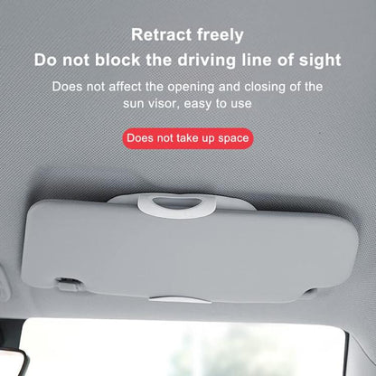 Car Passenger Sun Visor LED Light Makeup Mirror