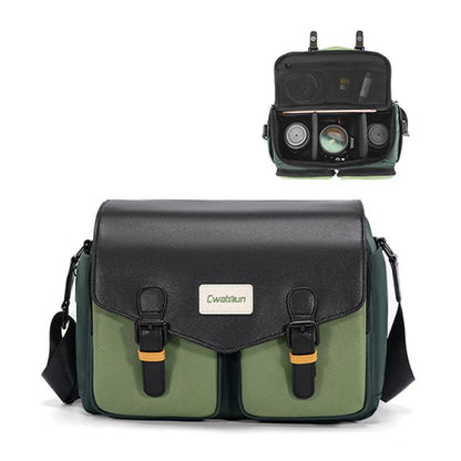 Shoulder Camera Bag Multi-functional Casual Color Clash Lightweight Storage Bag, Cwatcun D99 Small, Cwatcun D99 Medium, Cwatcun D99 Large