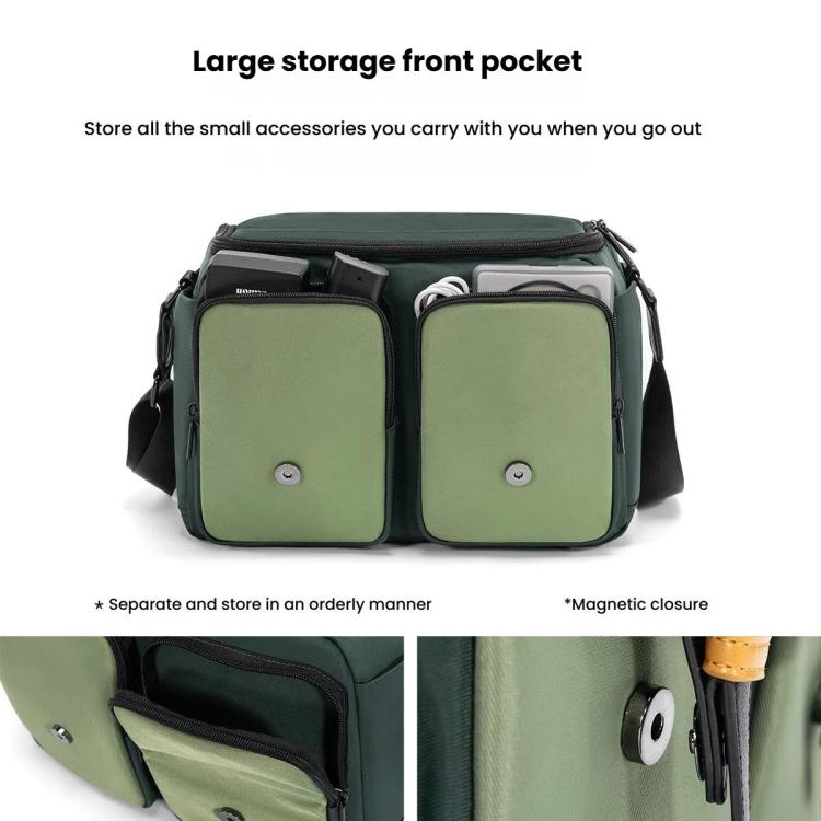 Shoulder Camera Bag Multi-functional Casual Color Clash Lightweight Storage Bag, Cwatcun D99 Small, Cwatcun D99 Medium, Cwatcun D99 Large