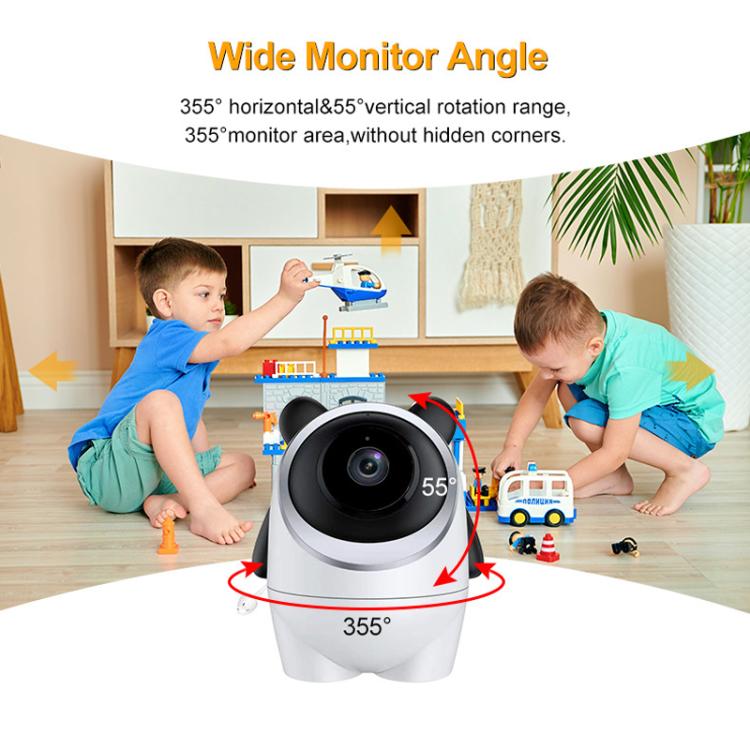 4.3 Inch IPS HD Display 720P Baby Monitor, US Plug, EU Plug, UK Plug, AU Plug