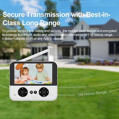 4.3 Inch IPS HD Display 720P Baby Monitor, US Plug, EU Plug, UK Plug, AU Plug
