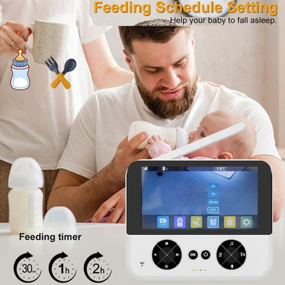 4.3 Inch IPS HD Display 720P Baby Monitor, US Plug, EU Plug, UK Plug, AU Plug