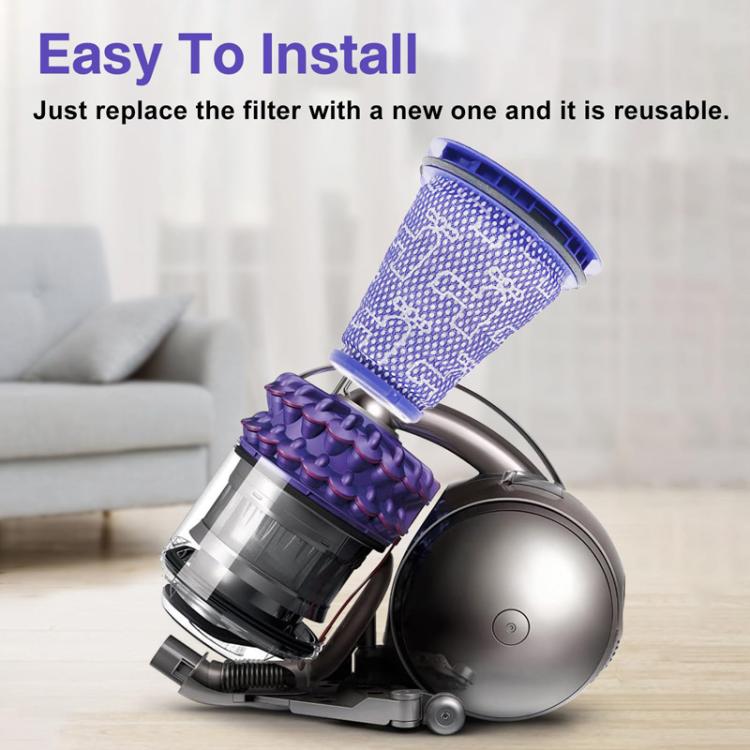 Vacuum Cleaner Pre-Filter HEPA Filter Replacement For Dyson CY18 / CY22 / CY23 / CY24 / CY25 / DY75 / DY77 / DY78