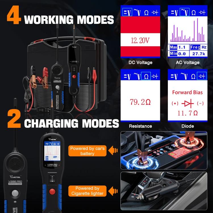 VDIAGTOOL Automobile Circuit Fault Detector Repair Tool