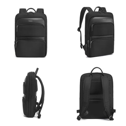 Men Expandable Waterproof Lightweight Laptop Backpack With Floating Zipper, Tigernu T-B9121  15.6 Inch, Tigernu T-B9121  17 Inch