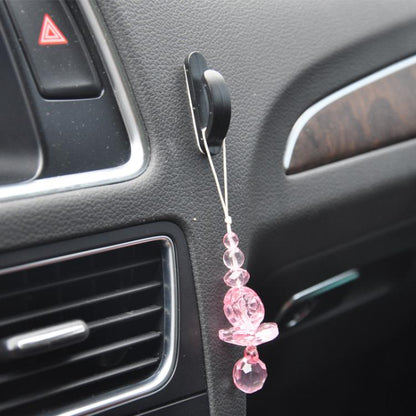 4pcs / Set Multifunctional Simple Hidden Car Seat Sticky Hooks