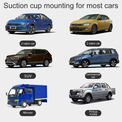Suction Cup Car Side Window Sunshade Mesh Summer Sunshade Curtains, 1pair