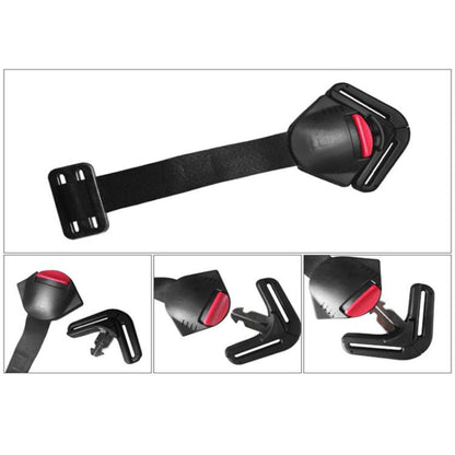 Universal Car Child Safety Seat Accessories Standard Five-Point Snap-Clad With Lock Buckle ISOFIX Interface, Style 2