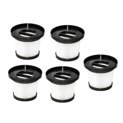 For ZEKAI K7 Vacuum Cleaner Replacement Parts, 5pcs Hepa Filter, EU Plug Charger, Dust Bin, Floor Brush, Conductive Tube, Telescopic Tube, Cyclone Cone, Mite Removal Brush, Frame, Motor Cover, 5pcs 2-in-1 Flat Suction, Roller Brush