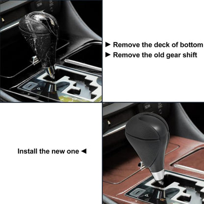 For Toyota / Lexus Thread 8mm Universal Car Auto Shift Shifter Handball, Black