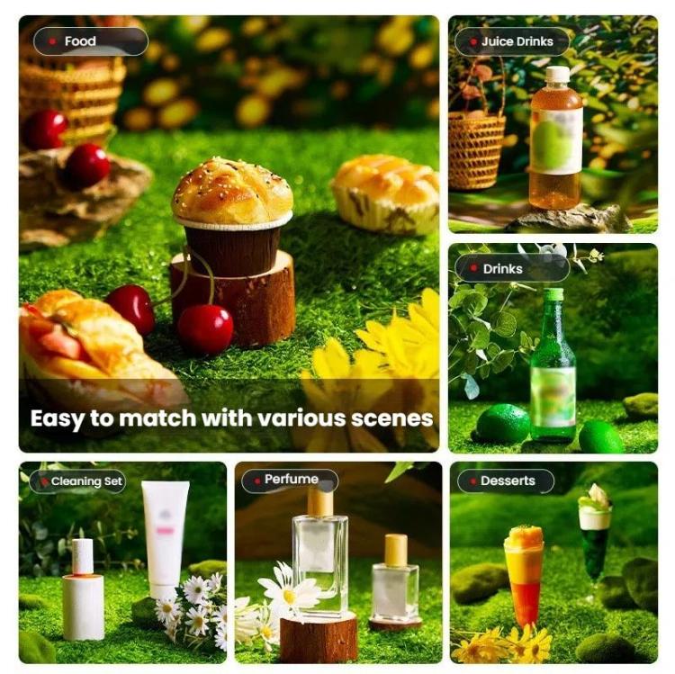 57 x 87cm Double-sided 3D Forest Photography Background Paper Photography Props
