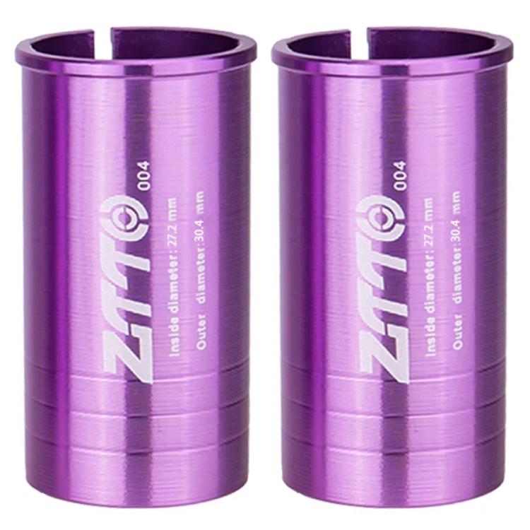 2pcs ZTTO Bicycle Seat Post Conversion Sleeve Reducer Cover, 25.4-27.2mm 001, 27.2-28.6mm 003, 27.2-30.4mm 004, 27.2-30.8mm 005, 27.2-31.6mm 006, 27.2-33.9mm 007, 31.8-34.9mm 008, 30.9-31.6mm 009, 25.4-30.9mm 010, 25.4-31.6mm 011, 27.2-30mm 012...