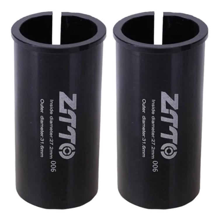 2pcs ZTTO Bicycle Seat Post Conversion Sleeve Reducer Cover, 25.4-27.2mm 001, 27.2-28.6mm 003, 27.2-30.4mm 004, 27.2-30.8mm 005, 27.2-31.6mm 006, 27.2-33.9mm 007, 31.8-34.9mm 008, 30.9-31.6mm 009, 25.4-30.9mm 010, 25.4-31.6mm 011, 27.2-30mm 012...