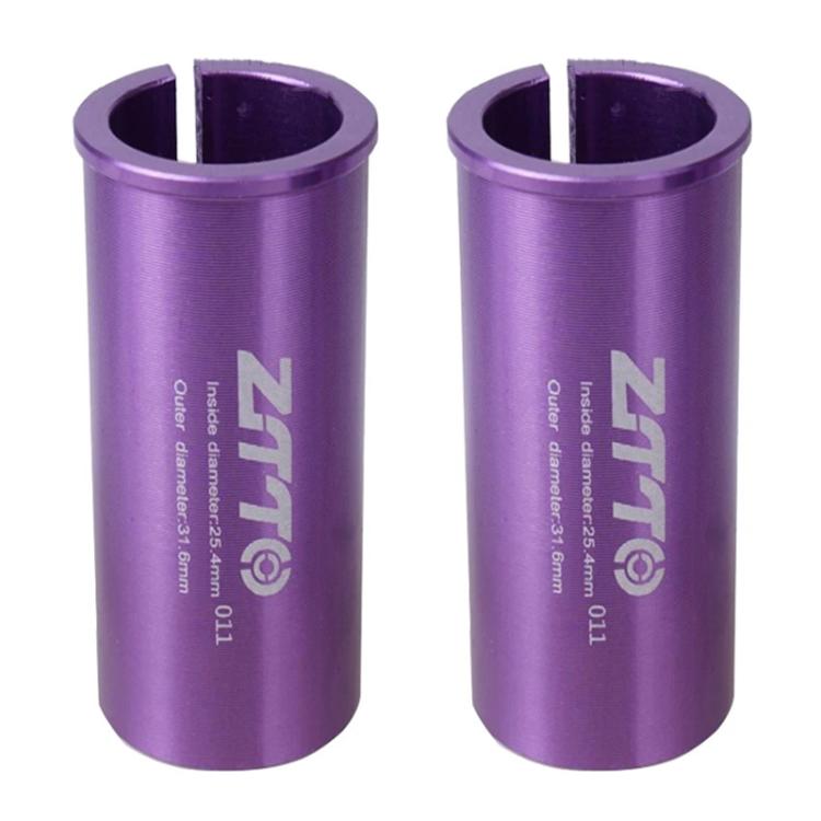 2pcs ZTTO Bicycle Seat Post Conversion Sleeve Reducer Cover, 25.4-27.2mm 001, 27.2-28.6mm 003, 27.2-30.4mm 004, 27.2-30.8mm 005, 27.2-31.6mm 006, 27.2-33.9mm 007, 31.8-34.9mm 008, 30.9-31.6mm 009, 25.4-30.9mm 010, 25.4-31.6mm 011, 27.2-30mm 012...