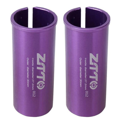 2pcs ZTTO Bicycle Seat Post Conversion Sleeve Reducer Cover, 25.4-27.2mm 001, 27.2-28.6mm 003, 27.2-30.4mm 004, 27.2-30.8mm 005, 27.2-31.6mm 006, 27.2-33.9mm 007, 31.8-34.9mm 008, 30.9-31.6mm 009, 25.4-30.9mm 010, 25.4-31.6mm 011, 27.2-30mm 012...