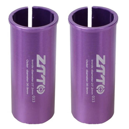2pcs ZTTO Bicycle Seat Post Conversion Sleeve Reducer Cover, 25.4-27.2mm 001, 27.2-28.6mm 003, 27.2-30.4mm 004, 27.2-30.8mm 005, 27.2-31.6mm 006, 27.2-33.9mm 007, 31.8-34.9mm 008, 30.9-31.6mm 009, 25.4-30.9mm 010, 25.4-31.6mm 011, 27.2-30mm 012...