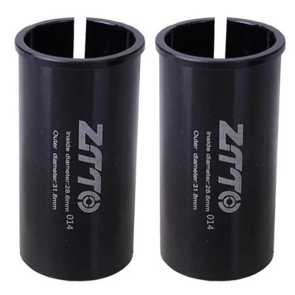 2pcs ZTTO Bicycle Seat Post Conversion Sleeve Reducer Cover, 25.4-27.2mm 001, 27.2-28.6mm 003, 27.2-30.4mm 004, 27.2-30.8mm 005, 27.2-31.6mm 006, 27.2-33.9mm 007, 31.8-34.9mm 008, 30.9-31.6mm 009, 25.4-30.9mm 010, 25.4-31.6mm 011, 27.2-30mm 012...