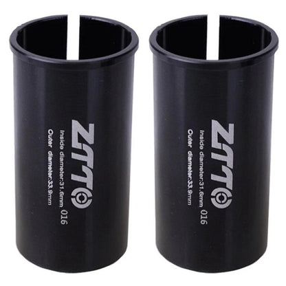 2pcs ZTTO Bicycle Seat Post Conversion Sleeve Reducer Cover, 25.4-27.2mm 001, 27.2-28.6mm 003, 27.2-30.4mm 004, 27.2-30.8mm 005, 27.2-31.6mm 006, 27.2-33.9mm 007, 31.8-34.9mm 008, 30.9-31.6mm 009, 25.4-30.9mm 010, 25.4-31.6mm 011, 27.2-30mm 012...