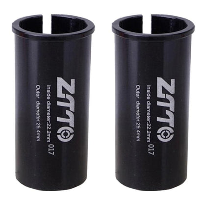 2pcs ZTTO Bicycle Seat Post Conversion Sleeve Reducer Cover, 25.4-27.2mm 001, 27.2-28.6mm 003, 27.2-30.4mm 004, 27.2-30.8mm 005, 27.2-31.6mm 006, 27.2-33.9mm 007, 31.8-34.9mm 008, 30.9-31.6mm 009, 25.4-30.9mm 010, 25.4-31.6mm 011, 27.2-30mm 012...