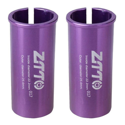 2pcs ZTTO Bicycle Seat Post Conversion Sleeve Reducer Cover, 25.4-27.2mm 001, 27.2-28.6mm 003, 27.2-30.4mm 004, 27.2-30.8mm 005, 27.2-31.6mm 006, 27.2-33.9mm 007, 31.8-34.9mm 008, 30.9-31.6mm 009, 25.4-30.9mm 010, 25.4-31.6mm 011, 27.2-30mm 012...