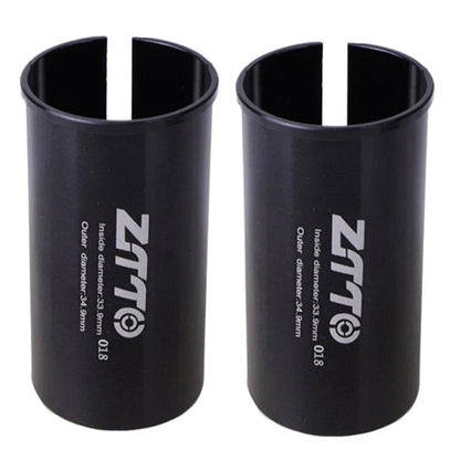 2pcs ZTTO Bicycle Seat Post Conversion Sleeve Reducer Cover, 25.4-27.2mm 001, 27.2-28.6mm 003, 27.2-30.4mm 004, 27.2-30.8mm 005, 27.2-31.6mm 006, 27.2-33.9mm 007, 31.8-34.9mm 008, 30.9-31.6mm 009, 25.4-30.9mm 010, 25.4-31.6mm 011, 27.2-30mm 012...