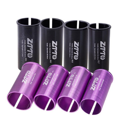 2pcs ZTTO Bicycle Seat Post Conversion Sleeve Reducer Cover, 25.4-27.2mm 001, 27.2-28.6mm 003, 27.2-30.4mm 004, 27.2-30.8mm 005, 27.2-31.6mm 006, 27.2-33.9mm 007, 31.8-34.9mm 008, 30.9-31.6mm 009, 25.4-30.9mm 010, 25.4-31.6mm 011, 27.2-30mm 012...