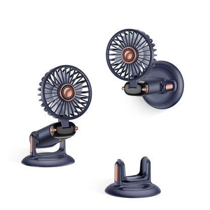 360-Degree Rotation Foldable Handheld Desk Fan Wall Mounted Rechargeable Portable Mini Fan