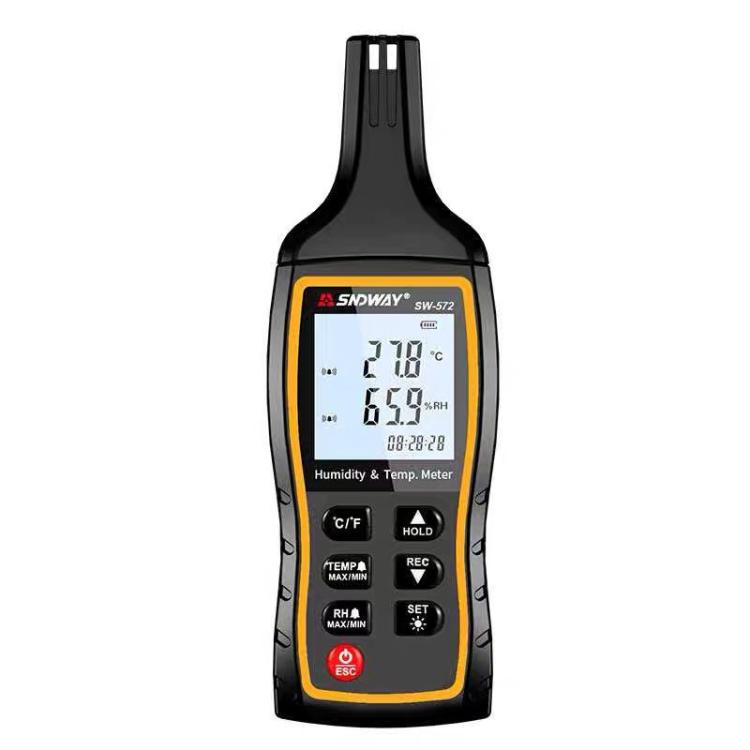 Handheld Digital Temperature Humidity Meter High Sensitivity Temperature Humidity Meter, SW-572