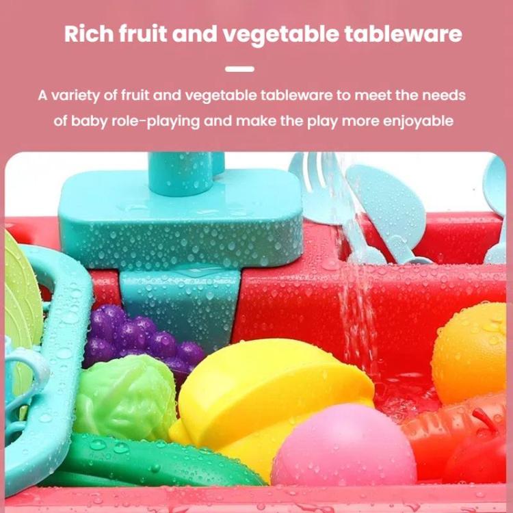 Dishwasher Toys Puzzle Girls Out Of Water Kitchen Simulation Kids Play House Cooking Toys