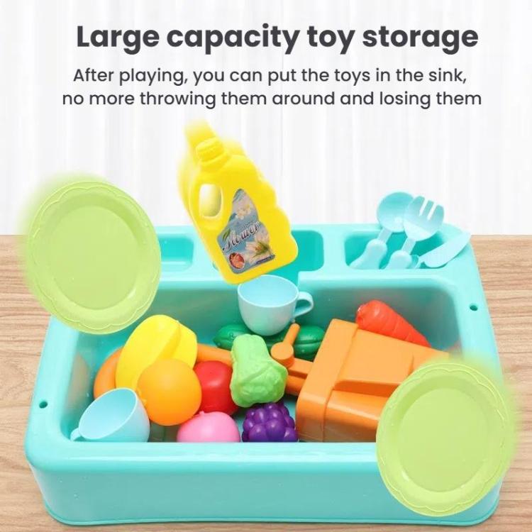 Dishwasher Toys Puzzle Girls Out Of Water Kitchen Simulation Kids Play House Cooking Toys