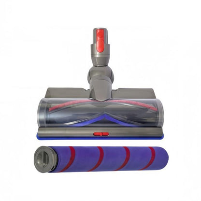 Adjustable Suction Floor Brush for Dyson V7 / V8 / V10 / V11 / V15 / G5 Vacuum Cleaners, Direct Drive Bristle Roller, Soft Roller, Direct Drive Head+Soft Roller Set, Soft Head+Bristle Roller Set