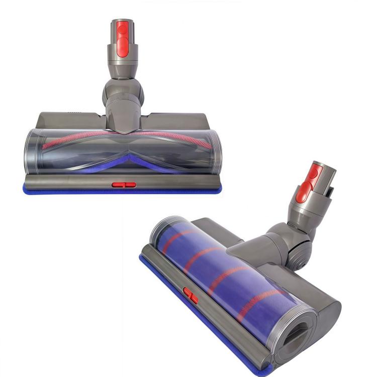 Adjustable Suction Floor Brush for Dyson V7 / V8 / V10 / V11 / V15 / G5 Vacuum Cleaners, Direct Drive Bristle Roller, Soft Roller, Direct Drive Head+Soft Roller Set, Soft Head+Bristle Roller Set