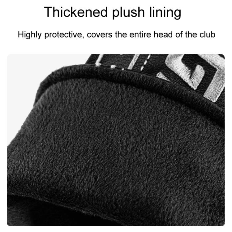 PGM GT062 Golf Clubs Universal Wood Cover Waterproof Cues Protective Sleeve, No.1 Wood, No.3 Wood, No.5 Wood, UT Iron Wood, Putter