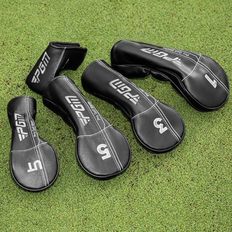 PGM GT062 Golf Clubs Universal Wood Cover Waterproof Cues Protective Sleeve, No.1 Wood, No.3 Wood, No.5 Wood, UT Iron Wood, Putter