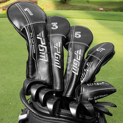 PGM GT062 Golf Clubs Universal Wood Cover Waterproof Cues Protective Sleeve, No.1 Wood, No.3 Wood, No.5 Wood, UT Iron Wood, Putter