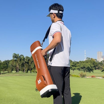 PGM QIAB031 Unisex Ultra-Lightweight Portable Waterproof Golf Club Bag Holds 14 Rods