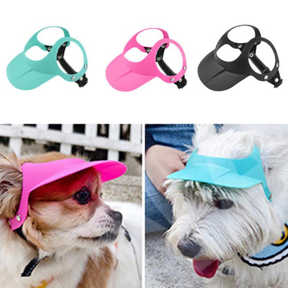 Pet Sun Hat Accessories Small Dog Exposed Ears Outdoor Sun Shade Hat