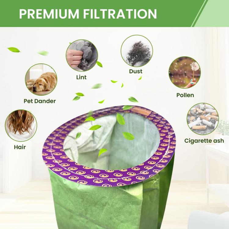Vacuum Cleaner Accessories Paper Bag Dust Collection Bag, 3pcs For ProTeam 100331