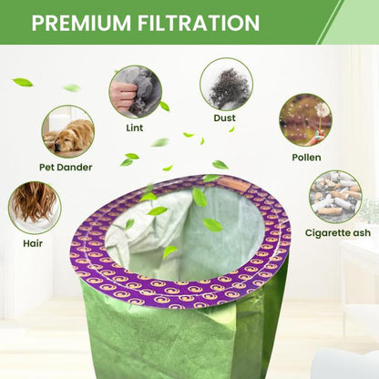 Vacuum Cleaner Accessories Paper Bag Dust Collection Bag, 3pcs For ProTeam 100331