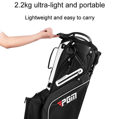 PGM QB147 Lightweight Protable Double Shoulder Golf Clubs Bag Unisex Holder Pack With 14 Slots For Poles