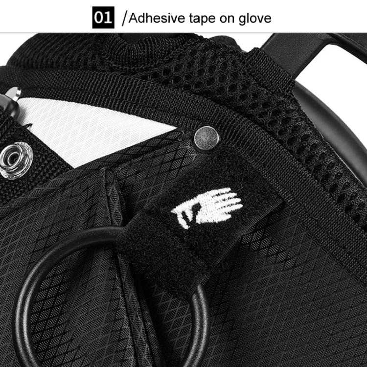 PGM QB147 Lightweight Protable Double Shoulder Golf Clubs Bag Unisex Holder Pack With 14 Slots For Poles