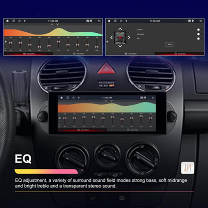 For Volkswagen Beetle 2002-2010 6.86 inch 2+64G Horizontal Screen Android Car Player, Standard, Standard+AHD+Microphone