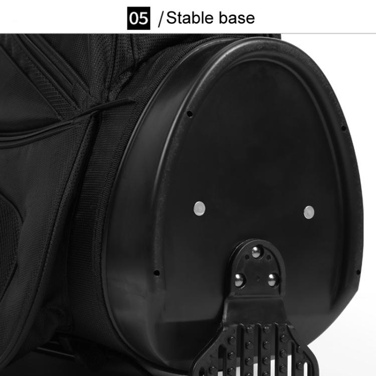 PGM QB146 Lightweight Protable Double Shoulder Golf Clubs Bag Unisex Holder Pack With 14 Slots For Poles