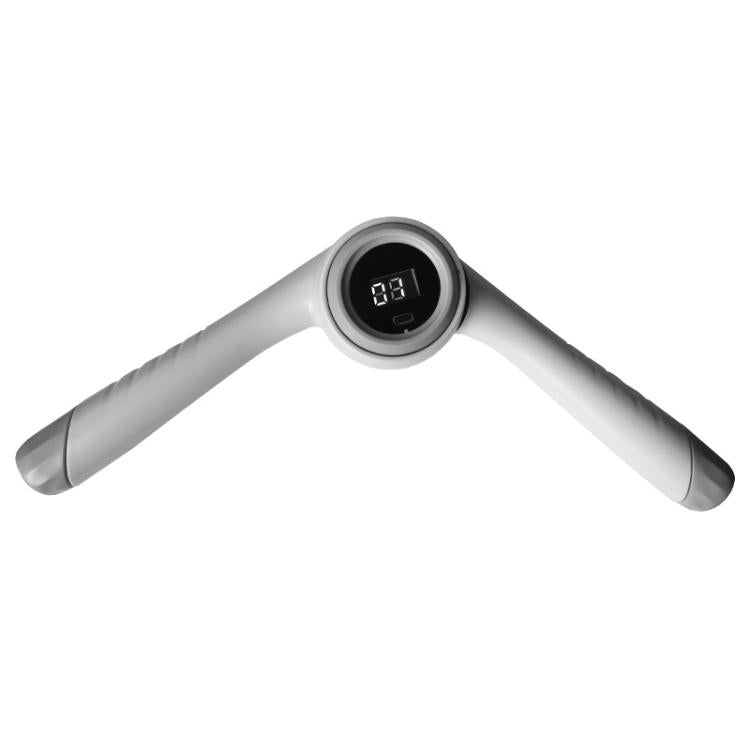 Triangular Mechanical Design Gripper Silent Arm Strength Trainer, Counting Model Violet, Violet, Counting Model Sky Gray, Sky Gray